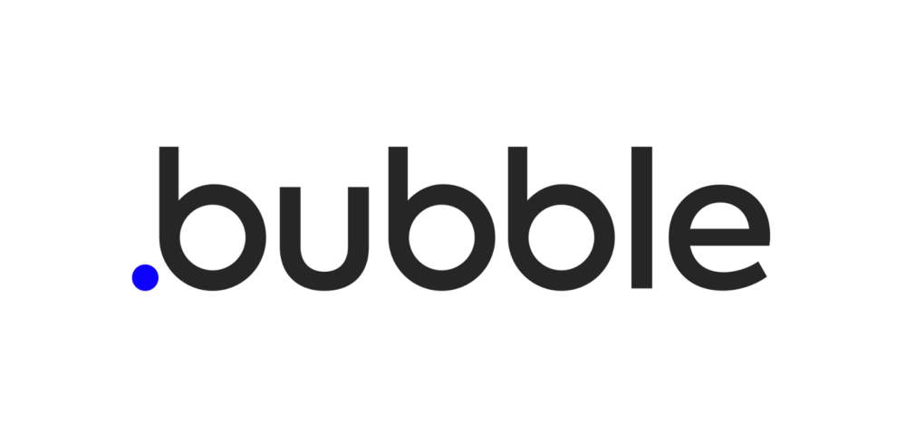 bubbleのロゴ