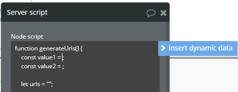 Step3のNode scriptに記載したコードで、value1とvalue2にそれぞれstep1とstep2のresult値をセット