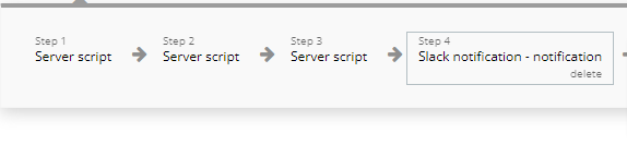 Aボタン押下後の処理に、Step1~step3までServer scriptを追加